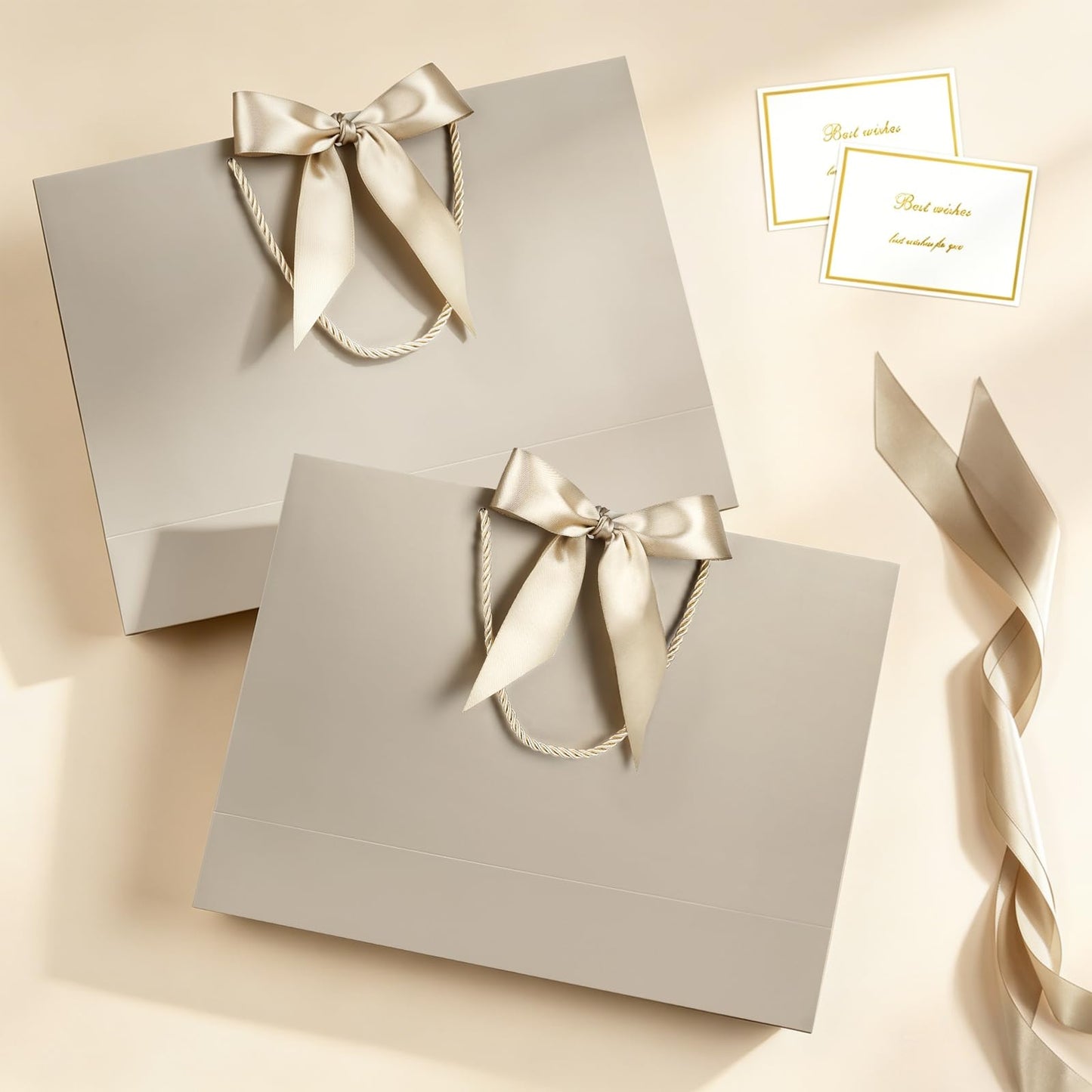 JMANNI Gift Bags with Handles, 13" Medium Gift Bags with Tissue Paper