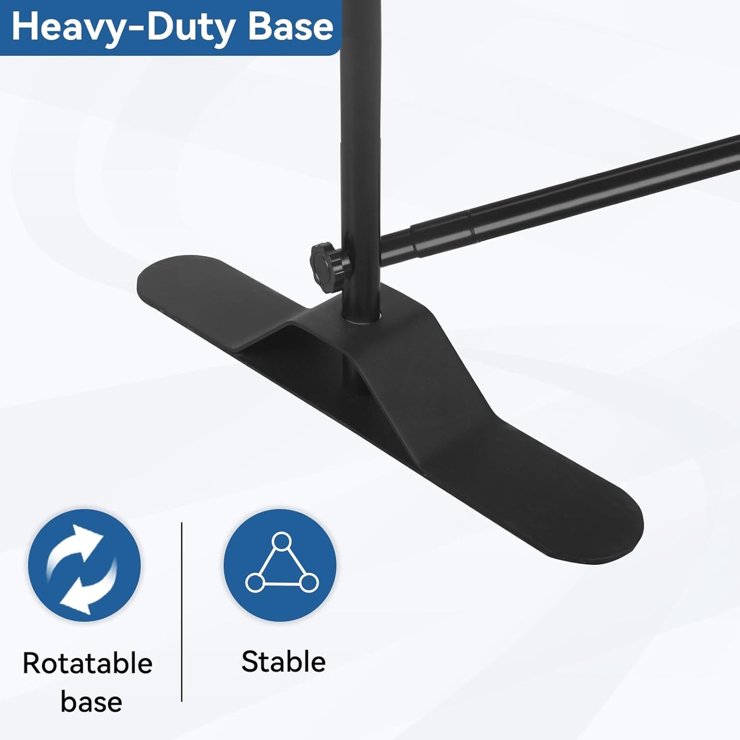 10x8 FT(WxH) Heavy Duty Backdrop Banner Stand with Adjustable Telescopic Tube,Step and Repeat Stand for Parties, Photo Booths, Exhibit Events and More Easy to Install(Carrying Bag Included)