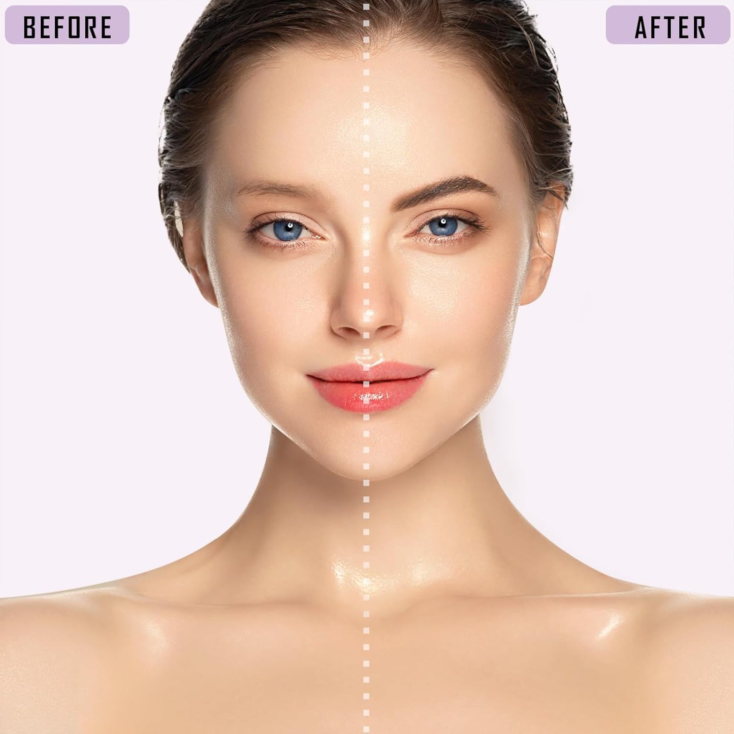 LAVONE Eyebrow Pencil, 2-In-1 Waterproof Eyebrow Pen, with 3 Tip Microblading Eyebrow Pen and Ultra-Precise Brow Pencil, Dual-ended Eyebrow Brush, for Eyebrow Makeup - Light Grey