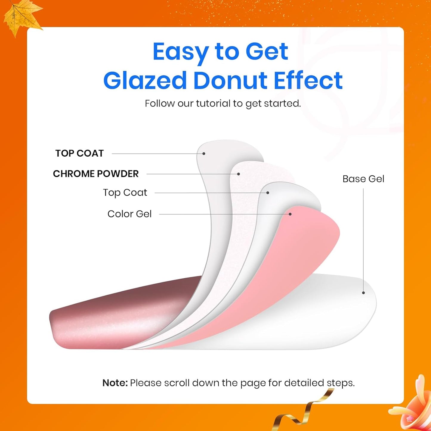 Beetles White Chrome Nail Powder for Gel Nails Pearl Cromer Nail Powder Mirror Effect Nails Gel Polish Glitter Manicure Holographic Pigment Nails Art Design Gifts for Women