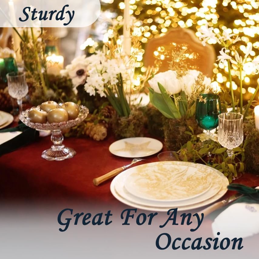 Plastic Wine Glasses，Plastic Goblets Vintage Style Cordial Drinking Glasses for Wedding Reception, Grand Event Party Supplies (24, transparent)