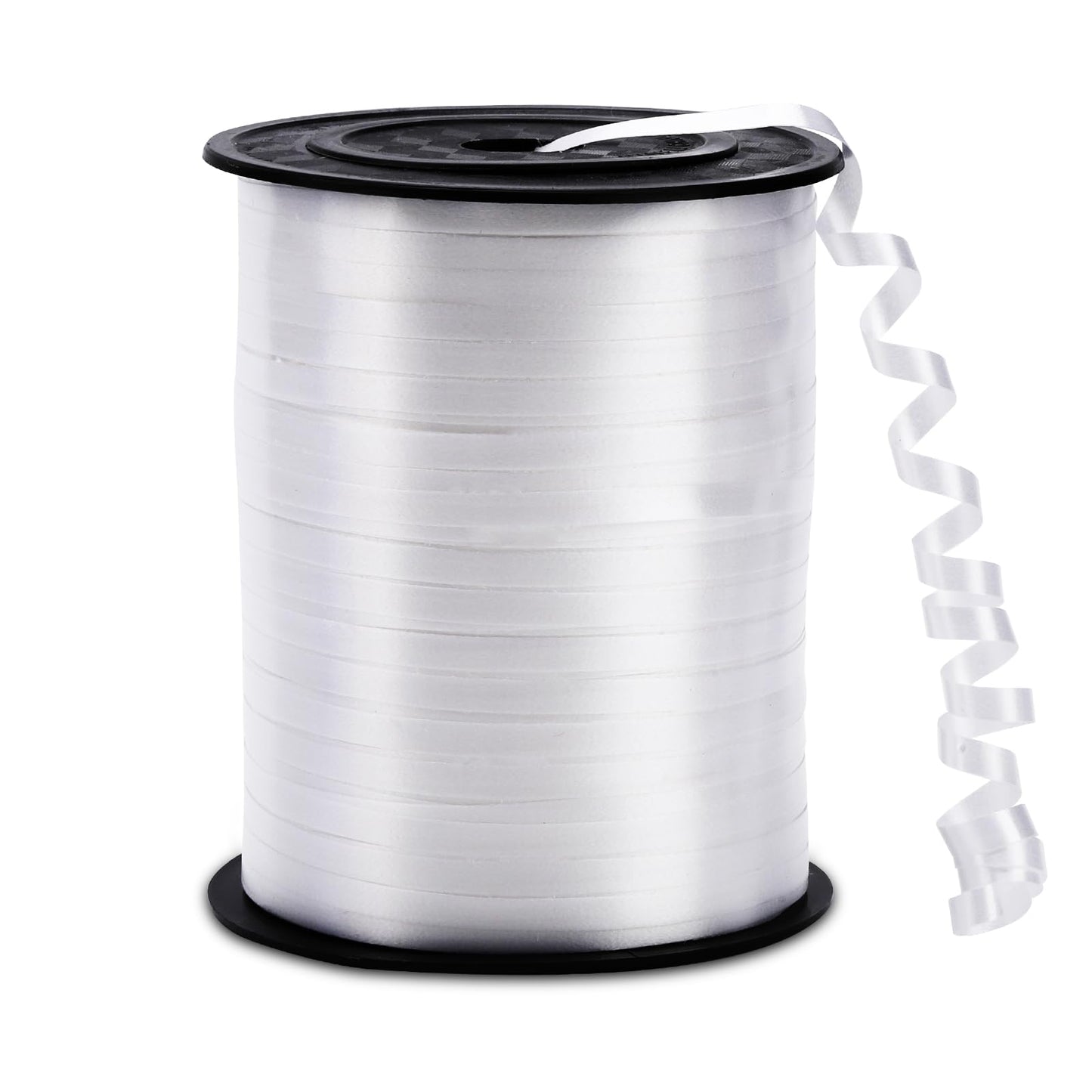 500 Yards White Curling Ribbon Balloon String Ribbon 1/5 Inch