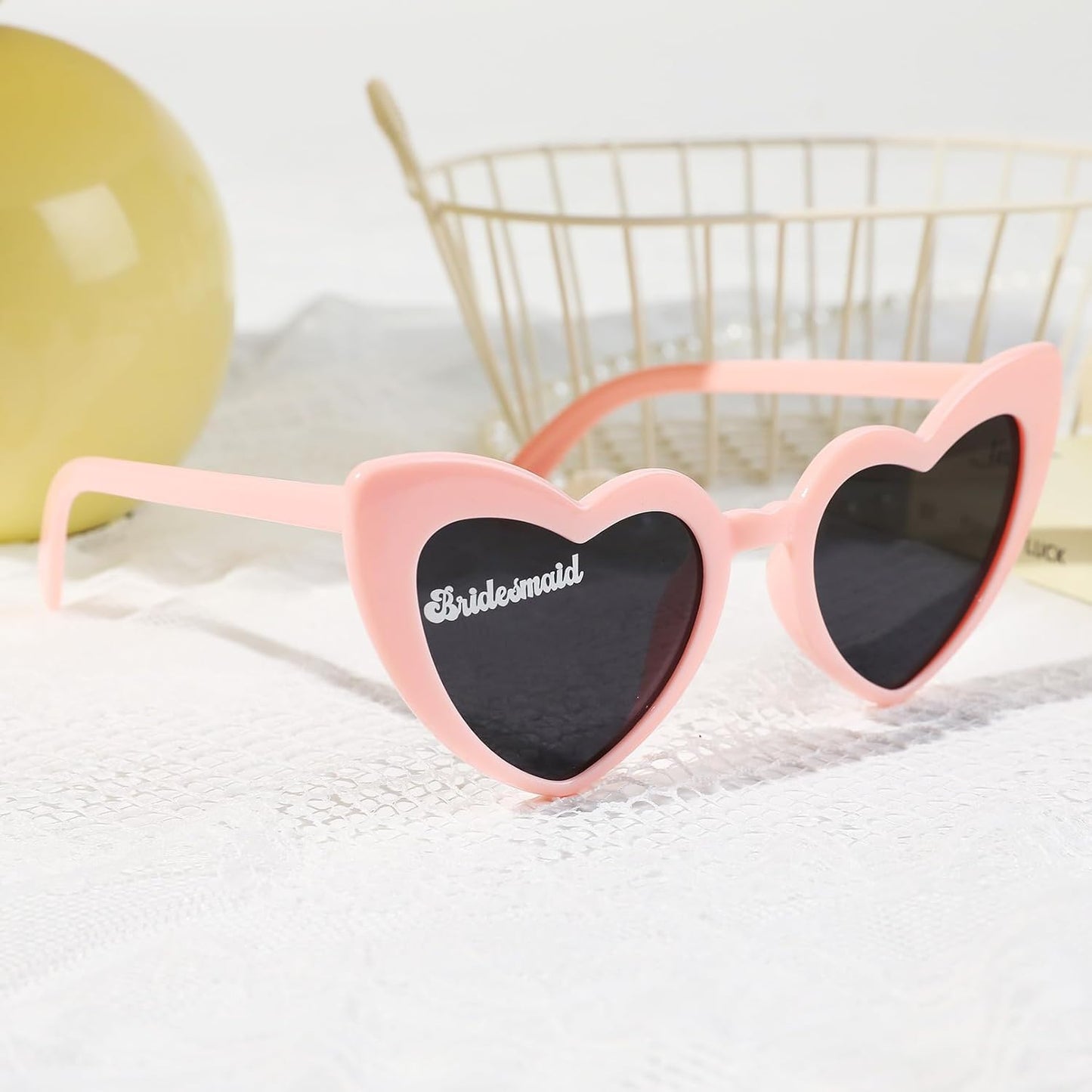 YOGFIT Heart Sunglasses for Women Fashion Classic Love Eye Protection Sunglasses Vintage Cute Heart Sunglasses