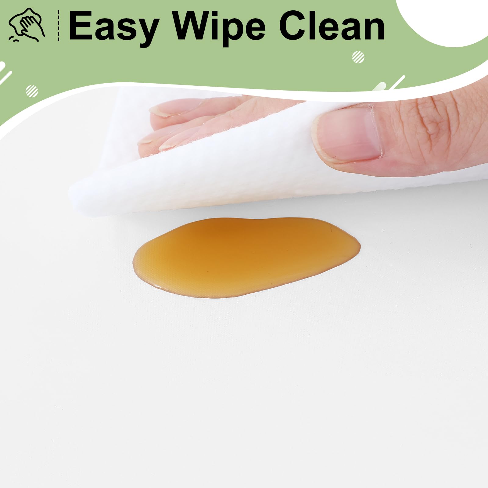 misaya 3 Packs Dot Disposable Table Cloth, 54 x 108 Inch Waterproof Plastic Tablecloth, Rectangle