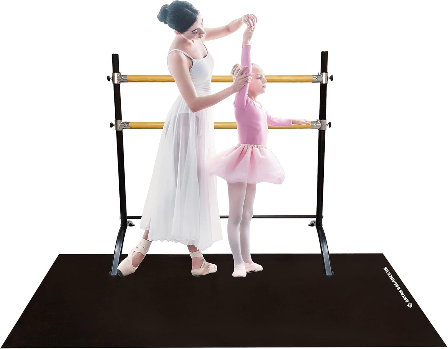 Marley Dance Floor- Ideal for Ballet, Jazz, Tap, and Party Dancing for All Ages- Non-Slip Dance Floor for Smooth Flooring - Ballet Floor for Home, Studio and Outdoor Dance Floor