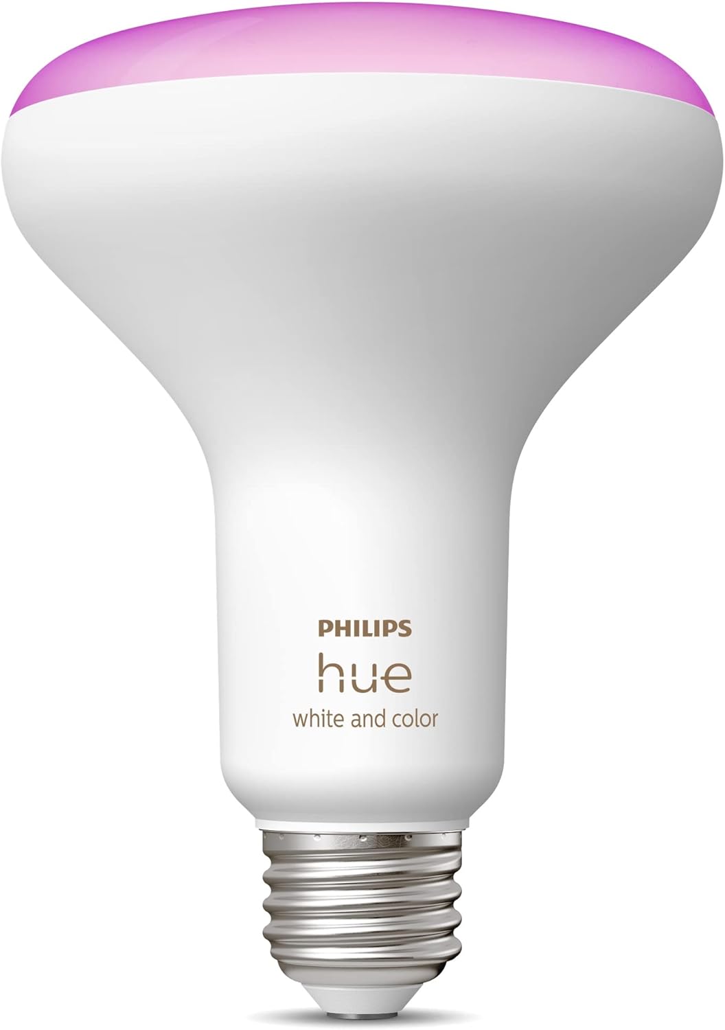Philips Hue White and Color Ambiance BR30 LED Smart Bulbs, 2-Pack and 1-Pack Bundle