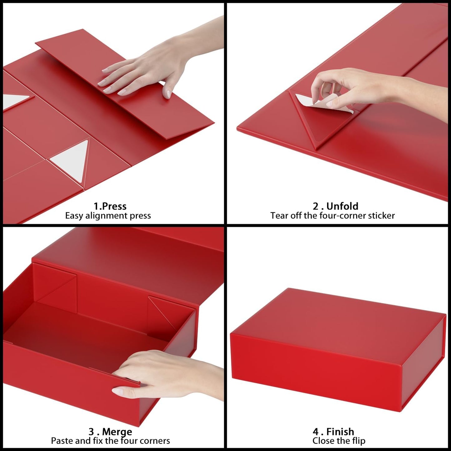 Gift Boxs 11.9" x 8.5" x 3.3" with Magnetic Closure Lid Gift Boxs for Presents,Bridesmaid Gifts Box,Cute Box,Birthday Gift box,Luxury for Gift Packaging, Magnetic Gift Box for Wrapping Gifts