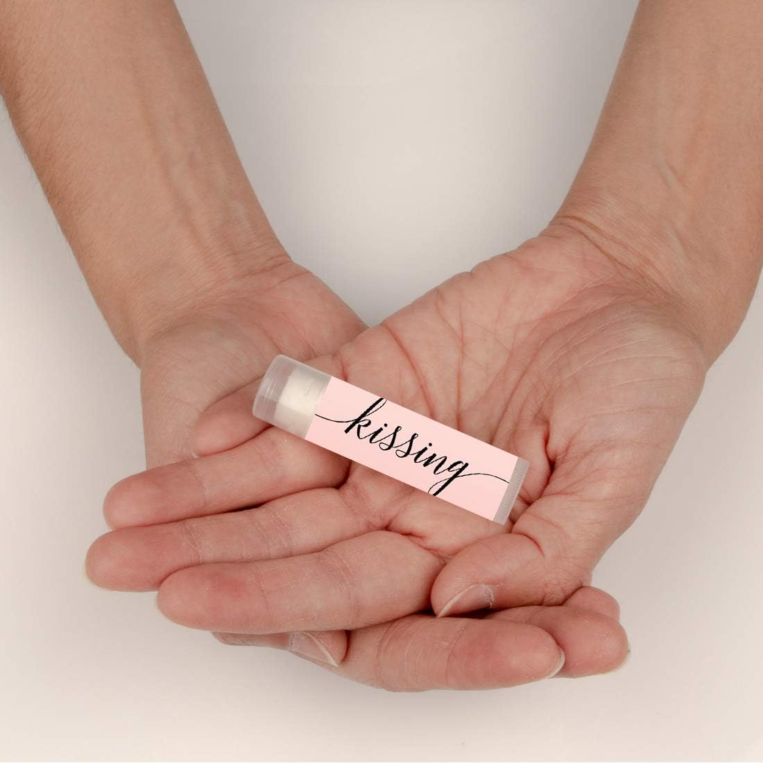 Andaz Press Blush Pink Rose Elegant Party, Lip Balm Chapstick Favors, Thank You For Celebrating With Us, 12-Pack, Party Favors Decor Thank You Lip Balm Party Favor Lip Balm Bachelorette Party Favors