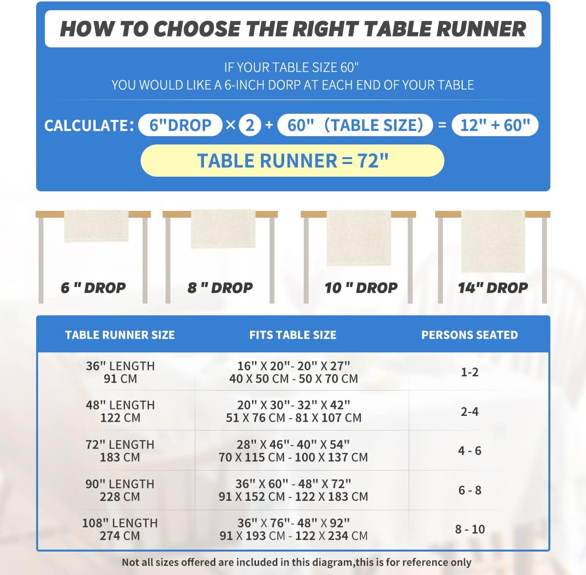 Artoid Mode Grey Snowman Snowflake Let it Snow Christmas Table Runner, Seasonal Winter Kitchen Dining Table Decor for Home Party Indoor 13x90 Inch