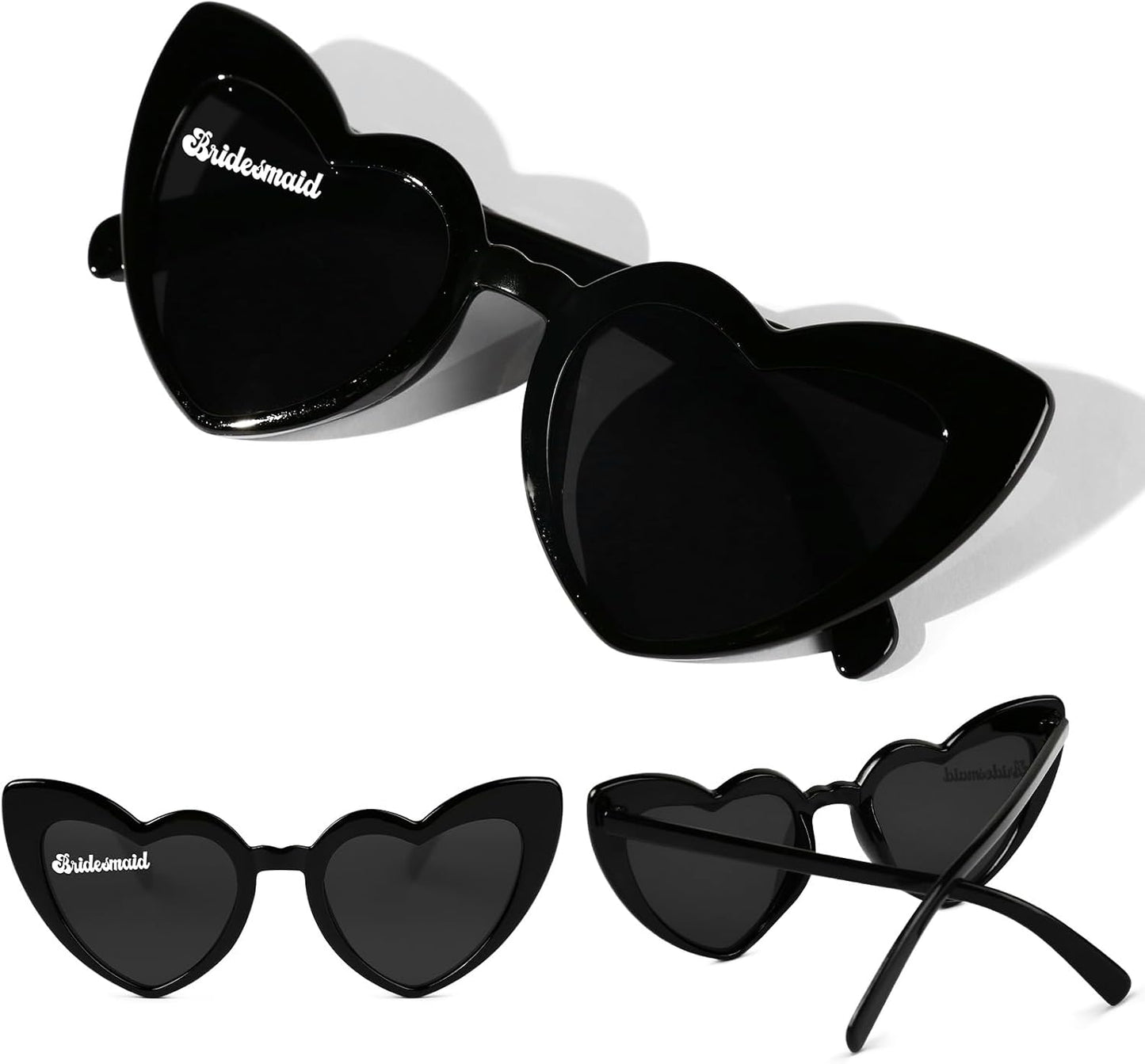 YOGFIT Heart Sunglasses for Women Fashion Classic Love Eye Protection Sunglasses Vintage Cute Heart Sunglasses