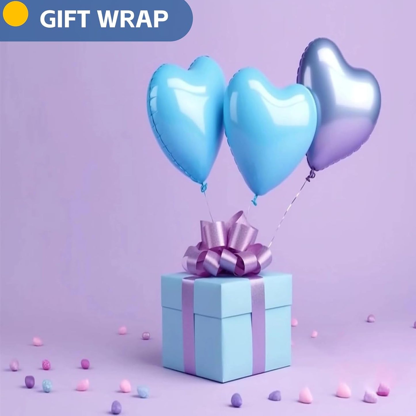 Wrapping Paper, 15"x900" Light Blue Bulletin Board Construction Art Coloring Decorative Craft Paper Roll, Perfect for Easter, Father?™s Day, Birthday, Baby Shower, Wedding, Bouquet Flower Gift Wrap