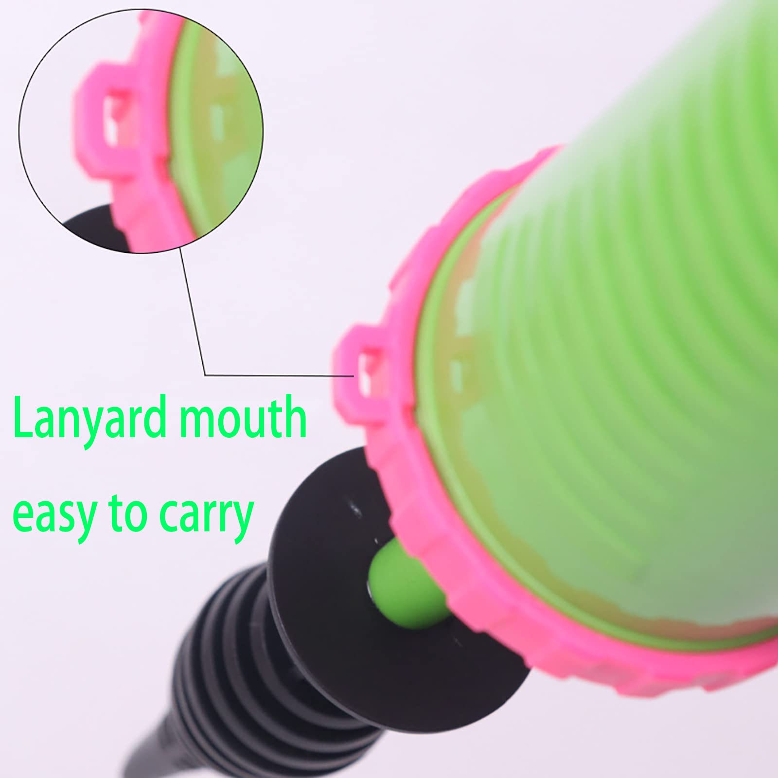 ouyili Balloon Pump Handheld Two-Way Dual Action - Hand Blower Air Pumper for Balloons - Ballon