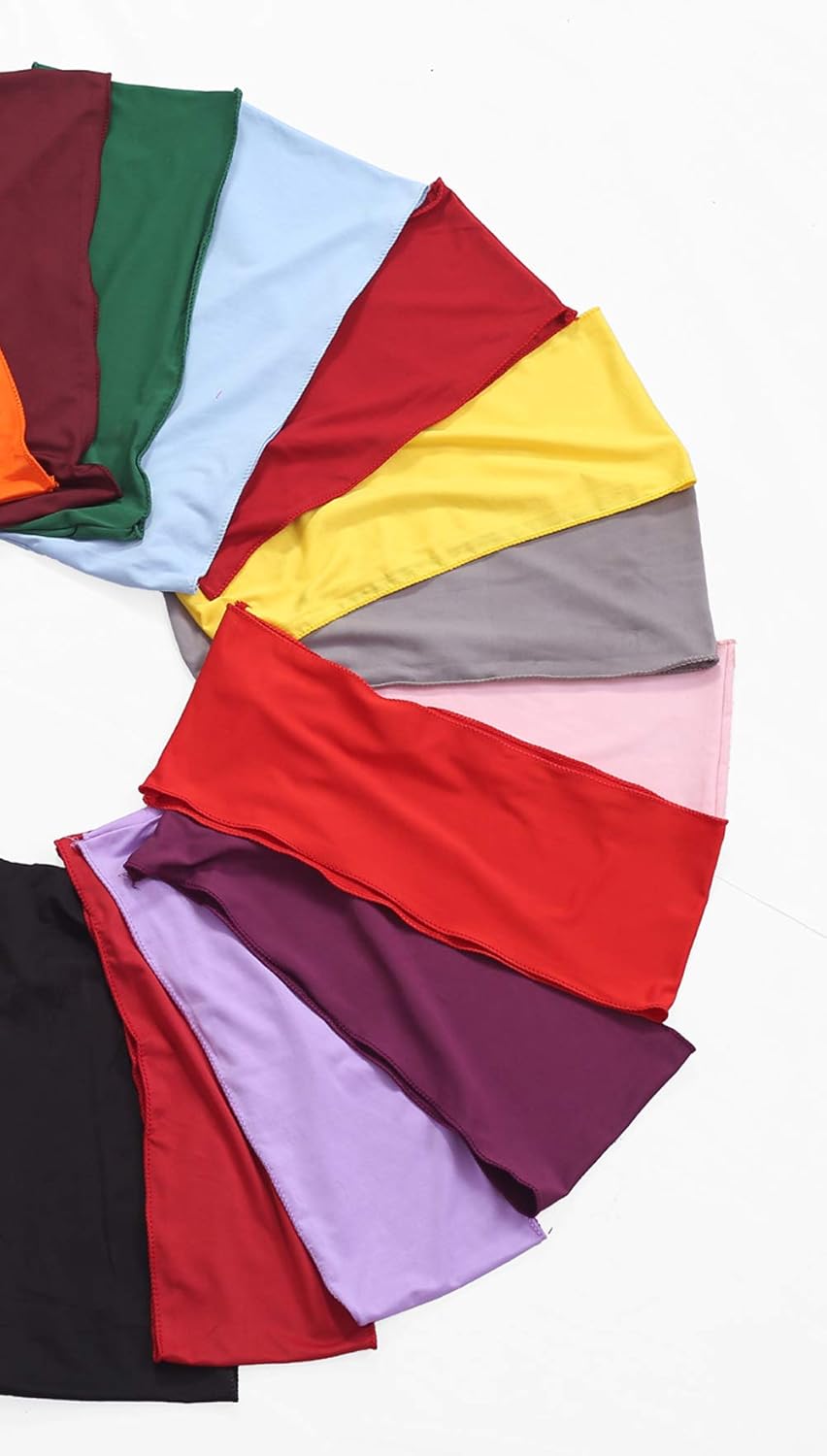 VDS Pack of 25 PCS | Silver Grey | Spandex Chair Sashes Bows Without Buckle | Stretch Elastic Banquet Universal Folding Chair Band Tie with for Wedding Party Conference Celebration Event Decoration