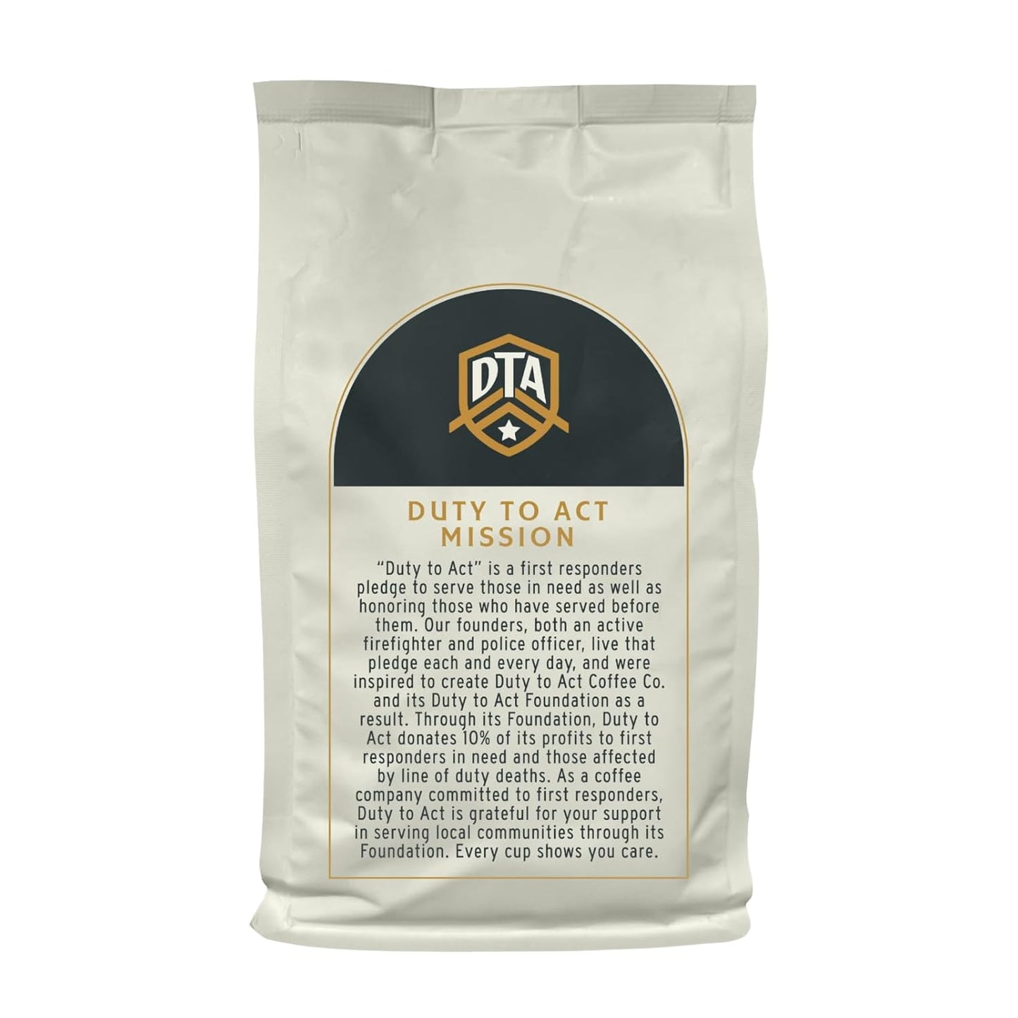 Duty to Act Dark Roast Whole Coffee Beans, 2 lbs (Pack of 5)