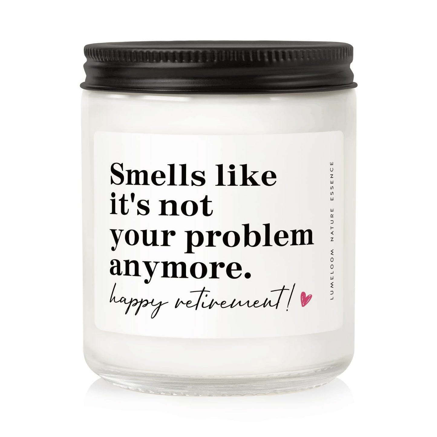 LUMELOOM Retirement Gift for Woman, Men- 9oz Lavender Scented Candle