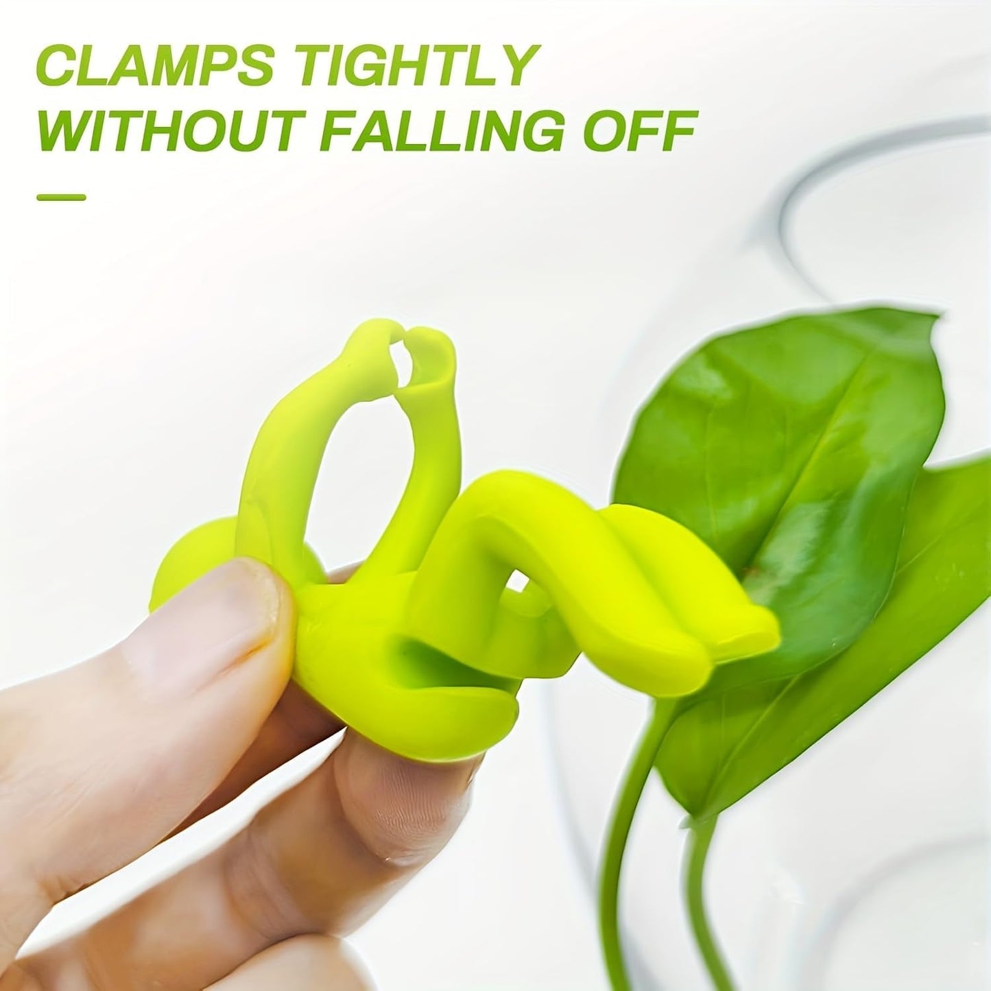 Plant Propagation Buddy, Plant Cutting Holder for Stems, Sprouts and Shoots, Plant Propagation Friends for an Indoor Garden or a Plant Propagation Station (12, Green)