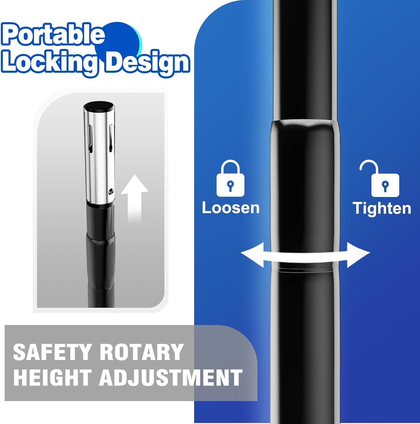 Pipe and Drape Backdrop Stand 8ftx10ft Adjustable Background Support System Heavy Duty Background Stand for Wedding Banquet Decorations Silvery