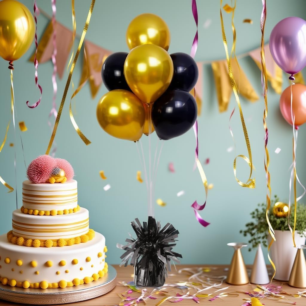 Moretreat balloon weights are perfect for parties, birthdays, weddings. Each pack includes 6PCS