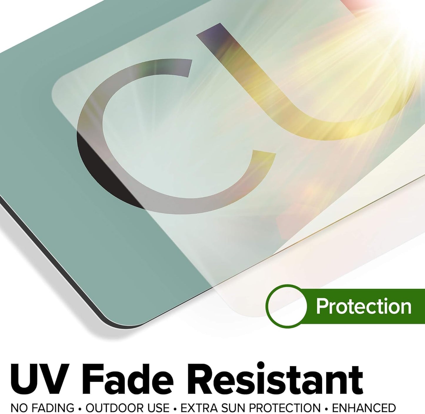 Custom Sign, Custom Street Sign, 11 Font Colors, 13 Font Styles, 4 Hole Options, 22 Sizes, 6x36 Inches, Rust Free DiBound, Fade Resistant, Made in USA by My Sign Center (Minimalist)