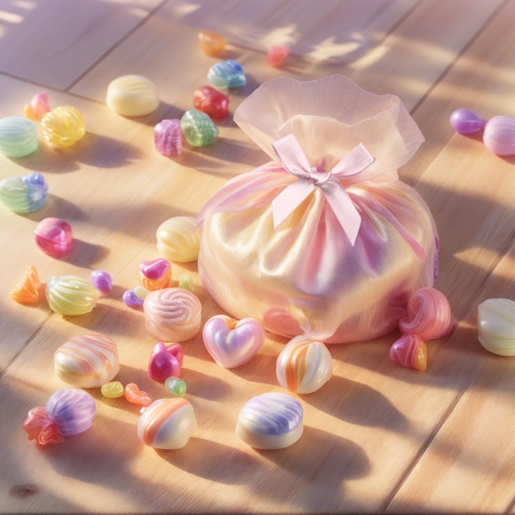 60pcs 1.7" Mini Pink Ribbon Bows Decor – Small DIY Satin Bows for Crafts, Little Bows for Gift Wrapping, Tiny Bow Stickers for Note Card Bow Baby Shower Cake and Candle Decorations