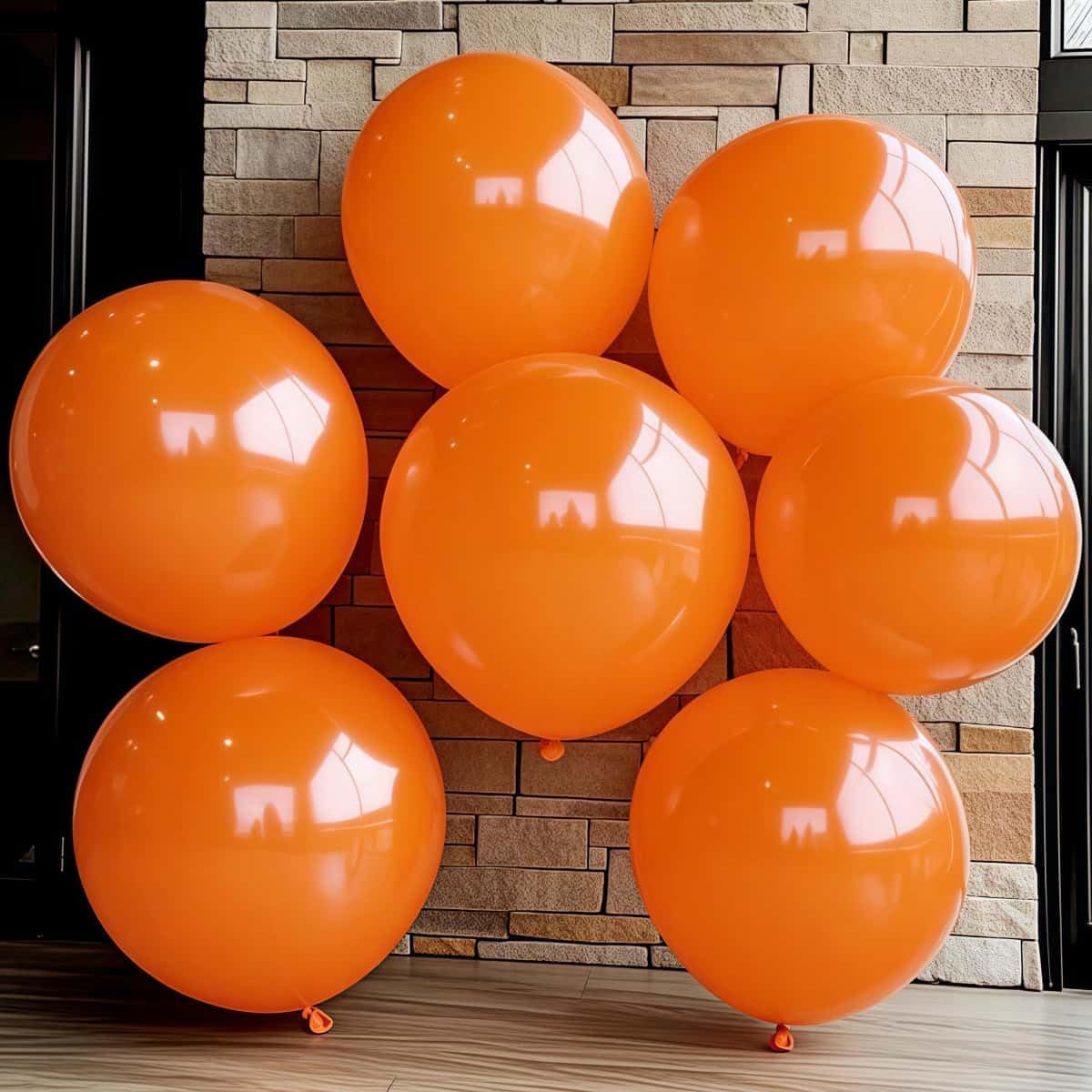 30 Pcs Orange Balloons 36 Inch Orange Latex Large Balloons - Various Party Decorations