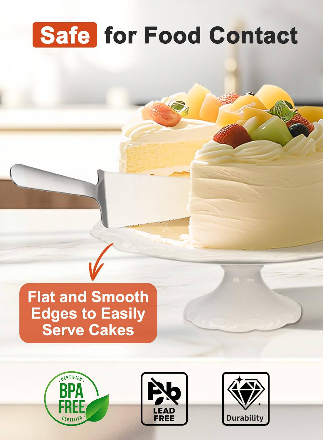 12" White Cake Stand for 10" Cake, Porcelain Cake Plate, Cake Pedestal Stand, Round Dessert Stand