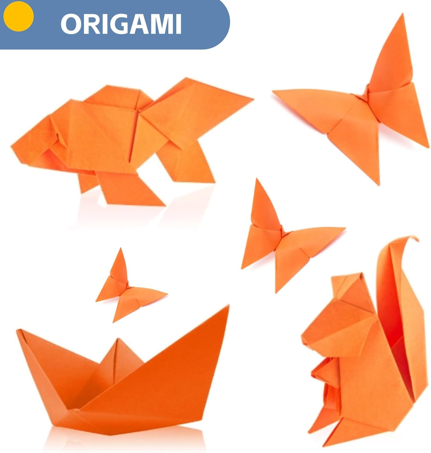 Orange Halloween Wrapping Paper, 15"x900" (75FT) Art Craft Kraft Poster Construction Bulletin Board Decorative Paper Roll, Perfect for Christmas, Eid, Anniversary, Wedding, Birthday 80GSM 55LB