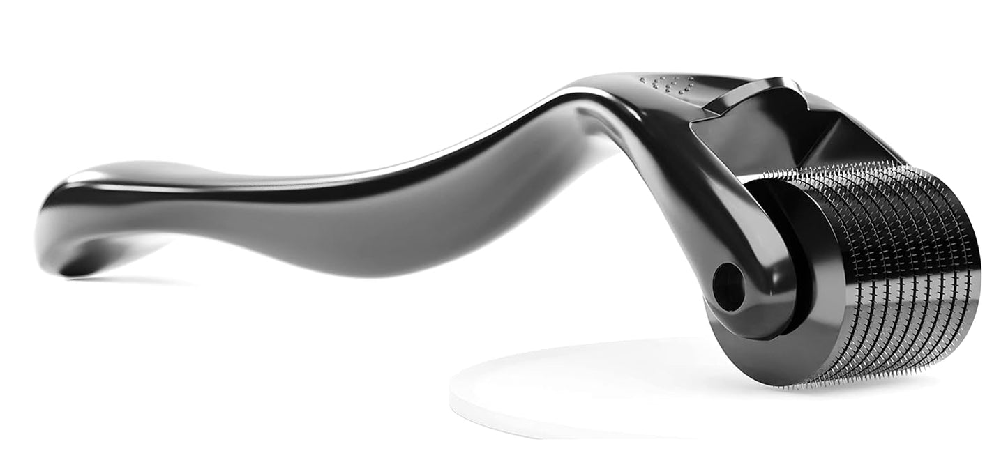 ROSELYNBOUTIQUE Derma Roller for Hair Beard Facial Skin Face 540 Titanium Microneedle - At-Home Beauty Instrument - Holiday Gift for Men Women