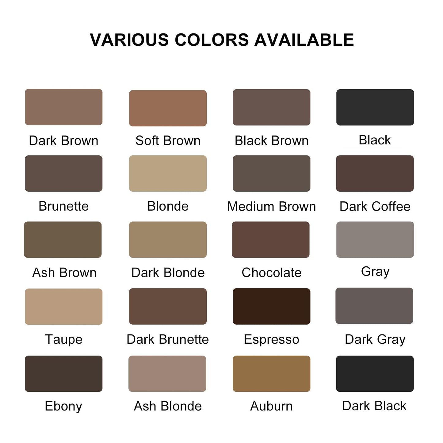 Eyebrow Pen,2-in-1 Waterproof Eyebrow Pencil with 4 Tip Microblading Brow Pen and Ultra-Precise Brow Pencil,with Dual-ended Eyebrow Brush,Eyebrow Makeup for Natural Looking - Ebony