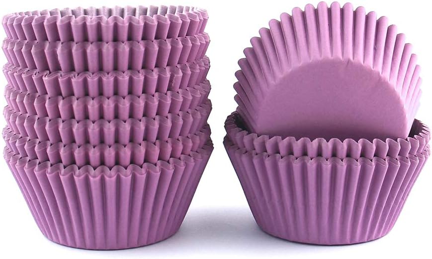 Baking Cups Cupcake Liners, Standard Sized, 300 Count (Purple)
