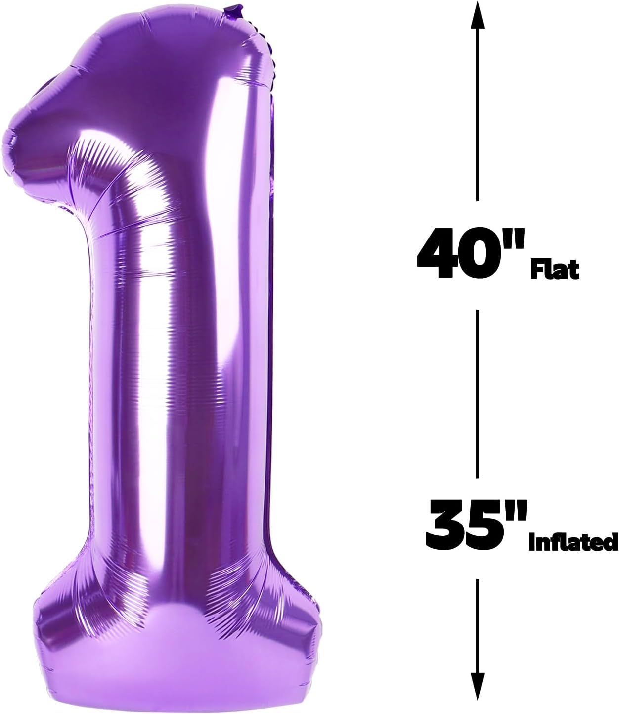 Purple Number 21 Balloon 40 Inch Birthday Decorations, Number 21 Balloon Birthday Party Decorations, Anniversary Decorations Graduations Party Supplies