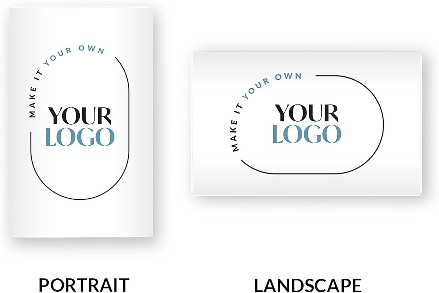 Weddingstar Matchboxes Stickers for Corporate Gift - Your Business Logo - Pack of 50 Pink