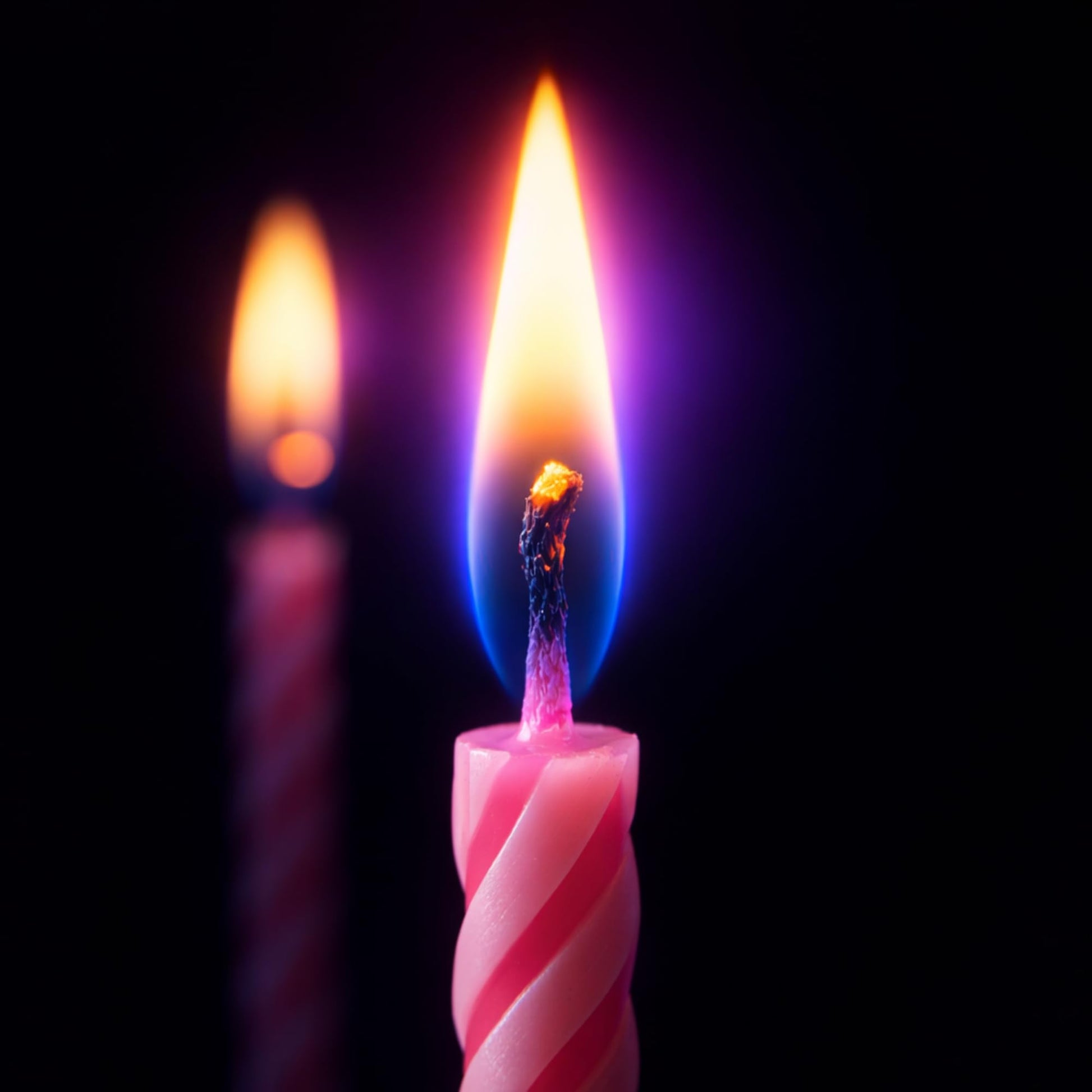 144 Count Birthday Candles Bulk – Birthday Candles for Cake, Mixed Colors Spiral Candles, Unscented