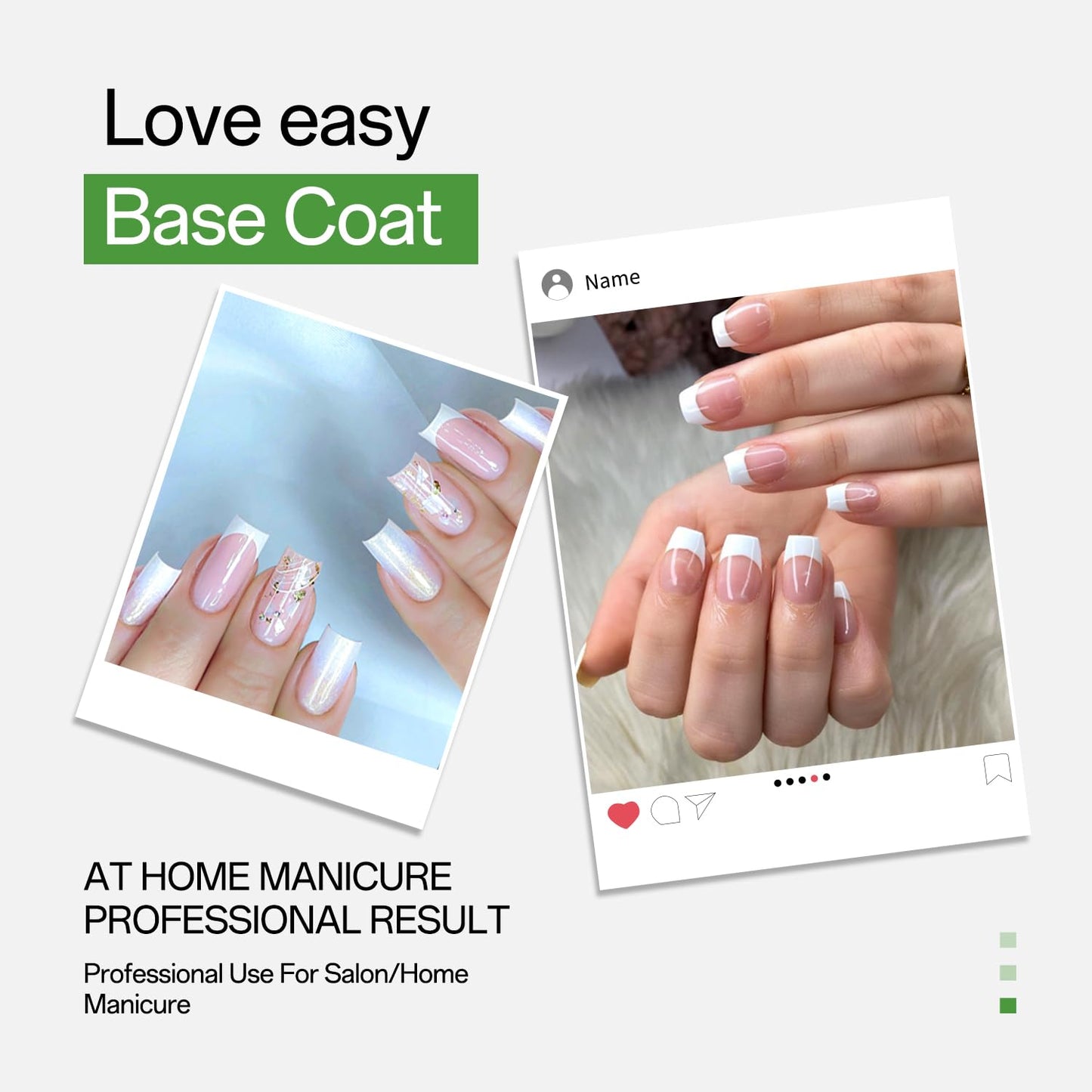 Hema Free Base Gel - Hypoallergenic Strong Adhesion (30+ Days) | Multi-Functional Clear Builder for Natural Nails & Extensions Gift for Women