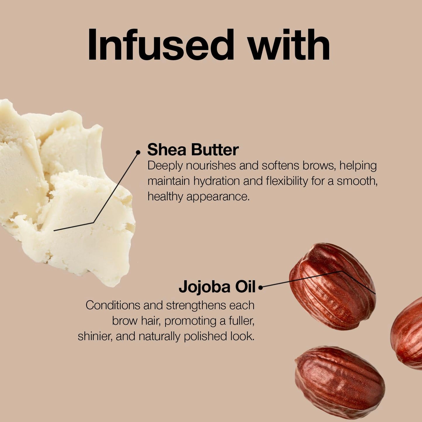 Palladio Brow Powder for Eyebrows, Soft and Natural Eyebrow Powder with Jojoba Oil & Shea Butter, Helps Enhance & Define Brows, Compact Size for Purse or Travel, Includes Applicator Brush, Taupe