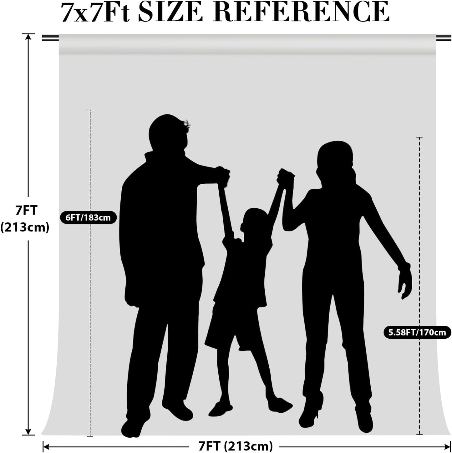 Eternal Beauty Hot Pink Sequin Backdrop, 7x7 Ft Glitter Background Curtains for Shimmer Photography Party Wedding Birthday Back Drop Decor