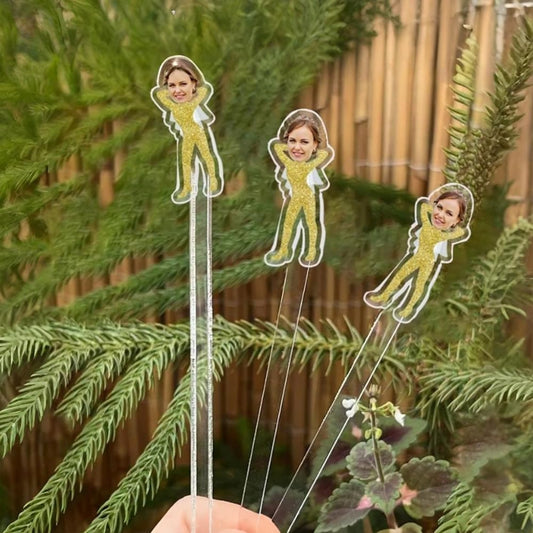 Personalized 50 pcs Double-Sided Wedding Stir Stick, Custom Bride Face Dancers Stir Stick, Acrylic Cocktail Stirrers, Wedding Drink Stirrers,Bridal Shower Gifts, Bachelorette Party Gifts