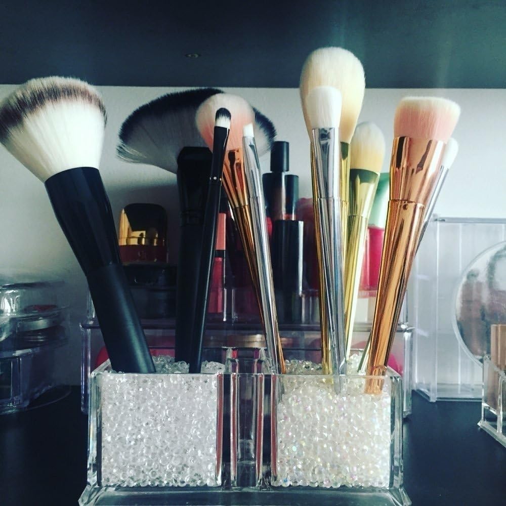 1000pcs/ Pack Wedding Table Acrylic Diamond Scatter Crystals Confetti Acrylic Gems Vase Fillers Rhinestones for Wedding, Bridal Shower, Vase Beads Decorations (12mm, Pale Green)