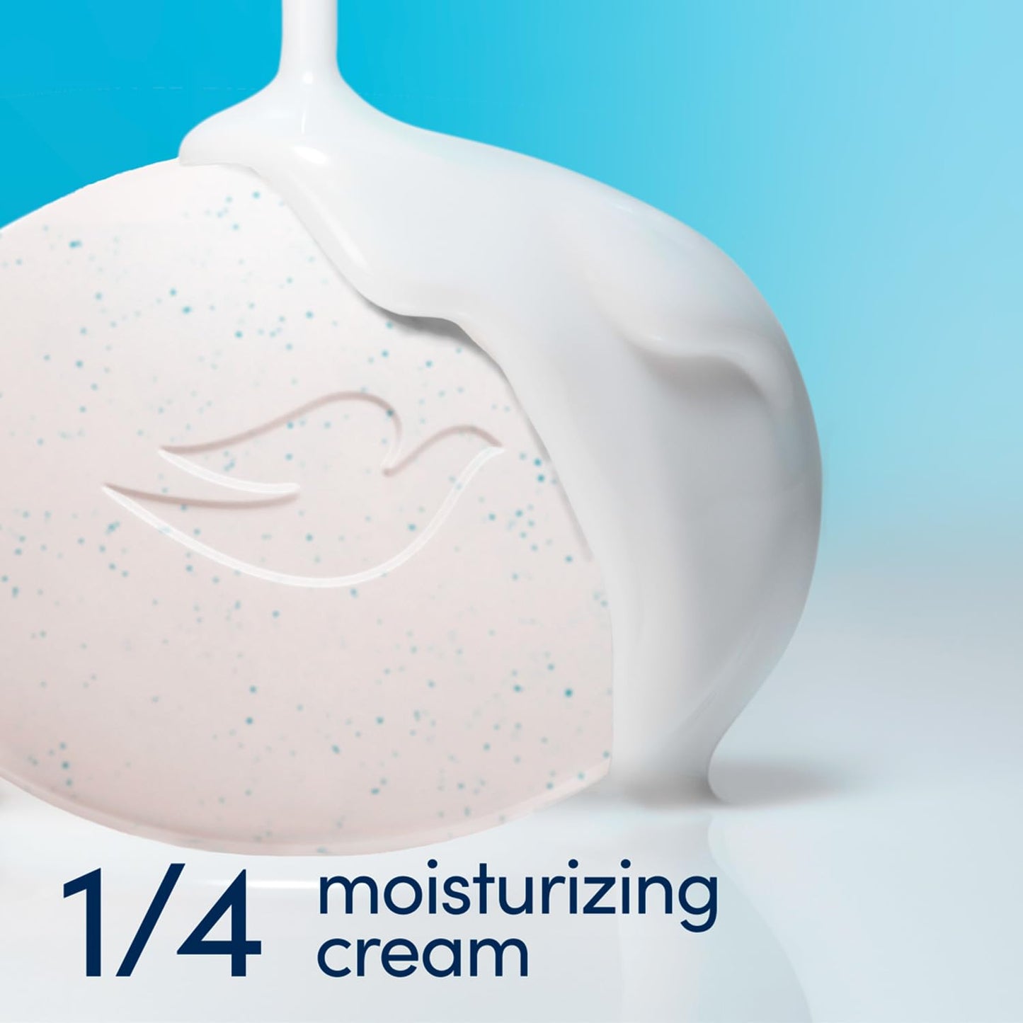 Dove Soap, Gentle Exfoliating Beauty Bar 3-Pack – 3-in-1 Moisturizing Face, Body & Hand Soap, 4.75 Oz Ea