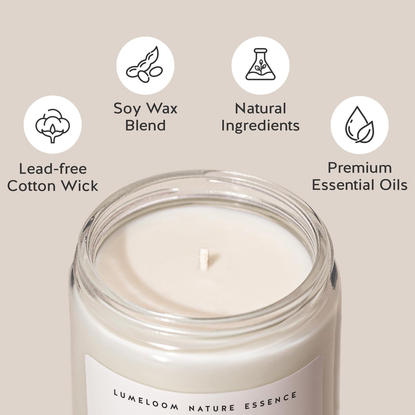 LUMELOOM Retirement Gift for Woman, Men- 9oz Lavender Scented Candle