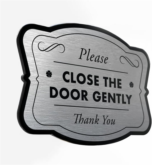 Custom Decorative Outdoor, Personalized Aluminum Signs - 10x7 In, Made in USA, Waterproof, Metallic Silver Driveway Signs