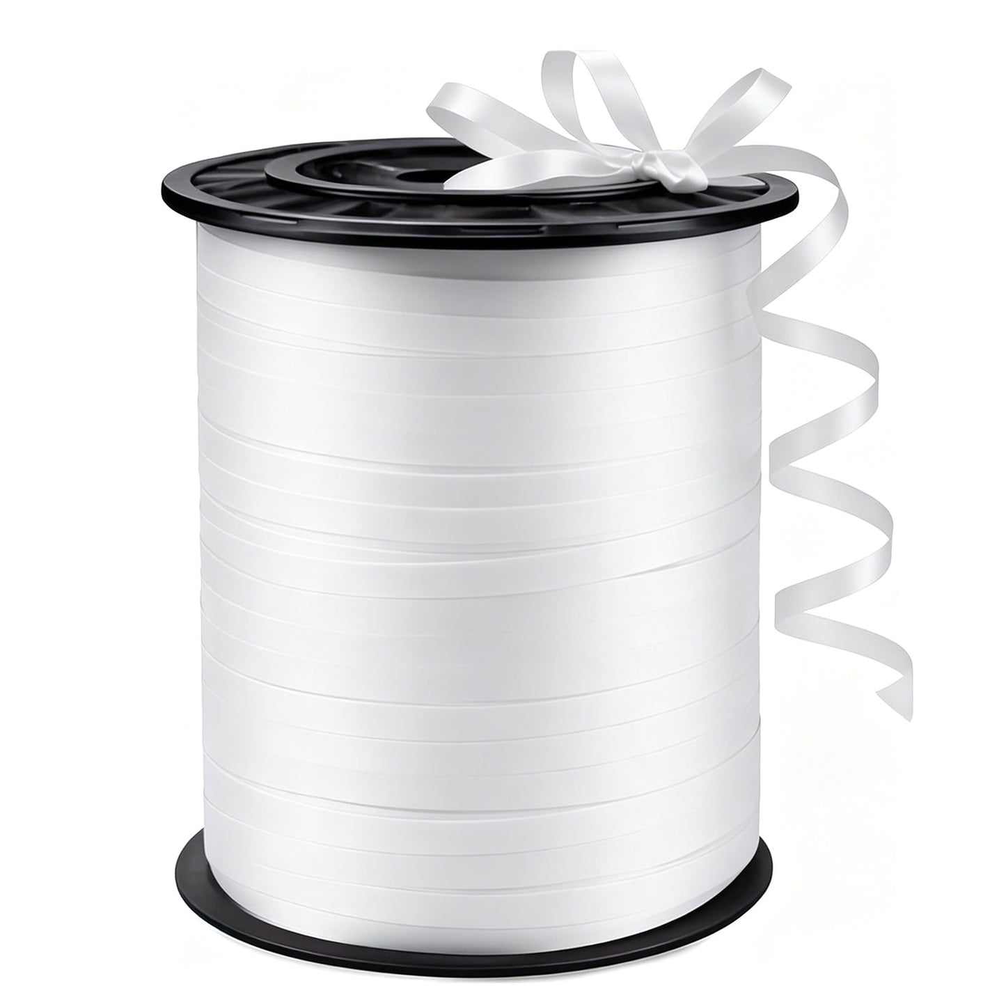 500 Yard Premium White Curling Ribbon for Gift Wrapping, Balloon Ribbon,Party Birthday Wedding