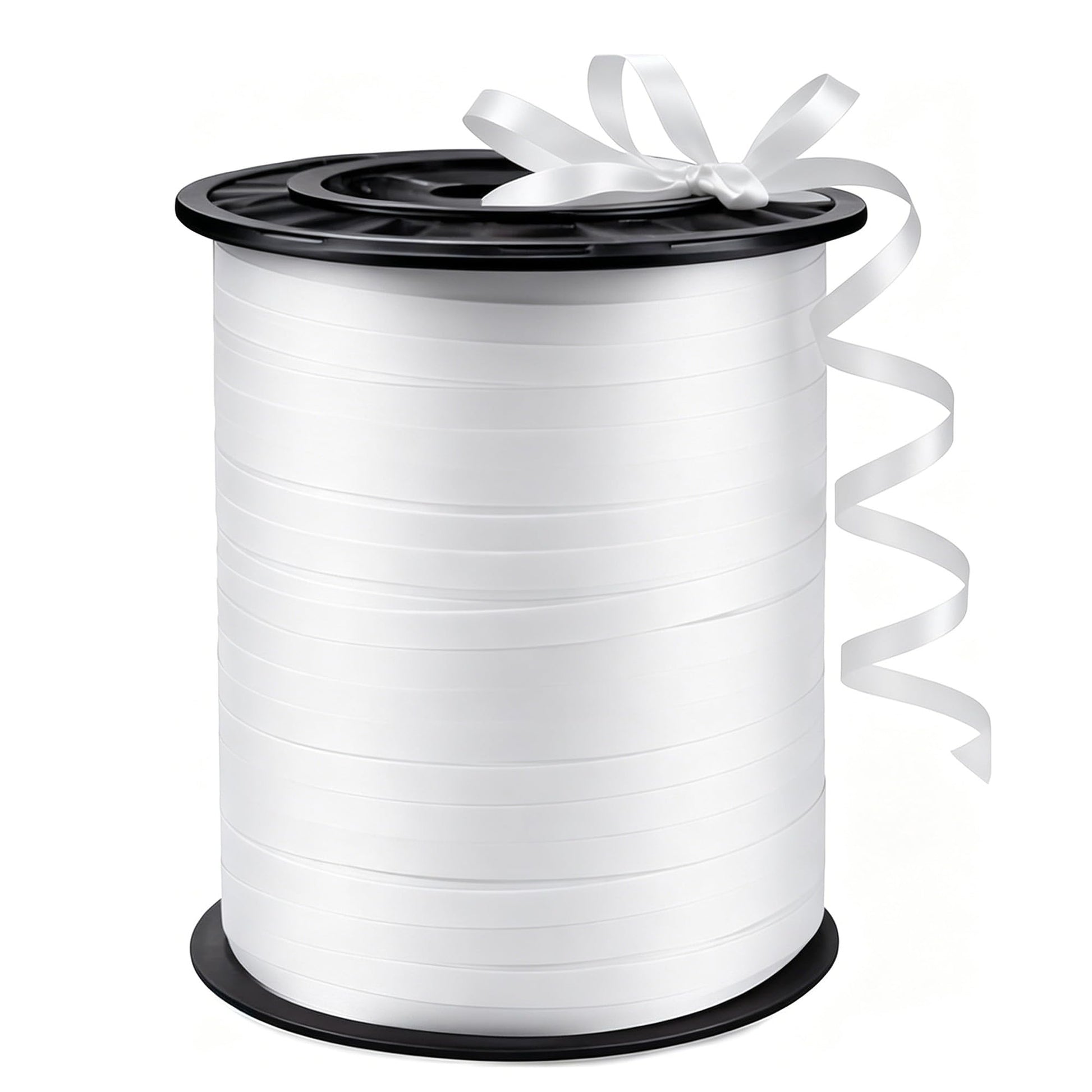 500 Yard Premium White Curling Ribbon for Gift Wrapping, Balloon Ribbon,Party Birthday Wedding
