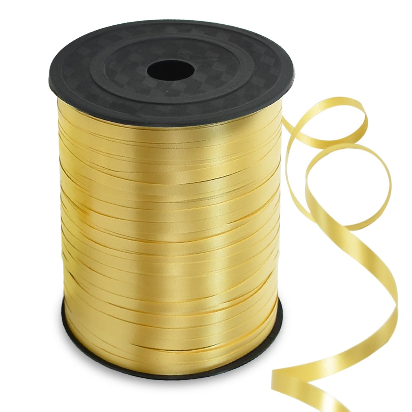 TONIFUL 500 Yards Gold Curling Ribbon Balloon String Gift Wrapping Decor