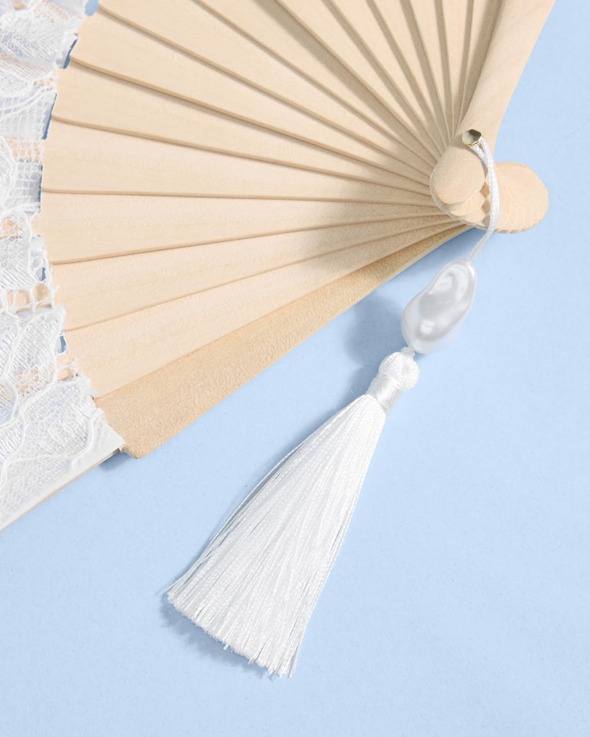 xo, Fetti White Lace Bride to Be Folding Fan | Bridal Something Blue, Wedding Accessory, Bridesmaid Gift, Embroidered Bachelorette Outfit