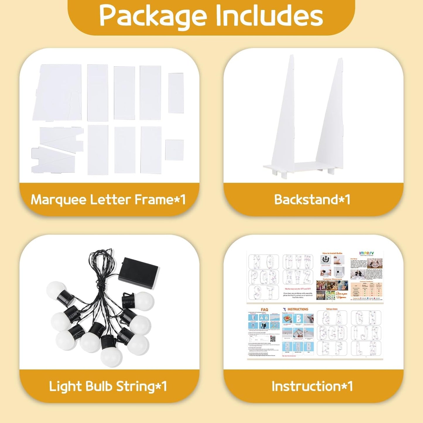 imprsv Marquee Light Up Letters, 3FT Mosaic Letters with Light for Baby Shower Graduation Party Decor, Large P for Engagement Wedding Party Decorations (Need to Assemble)