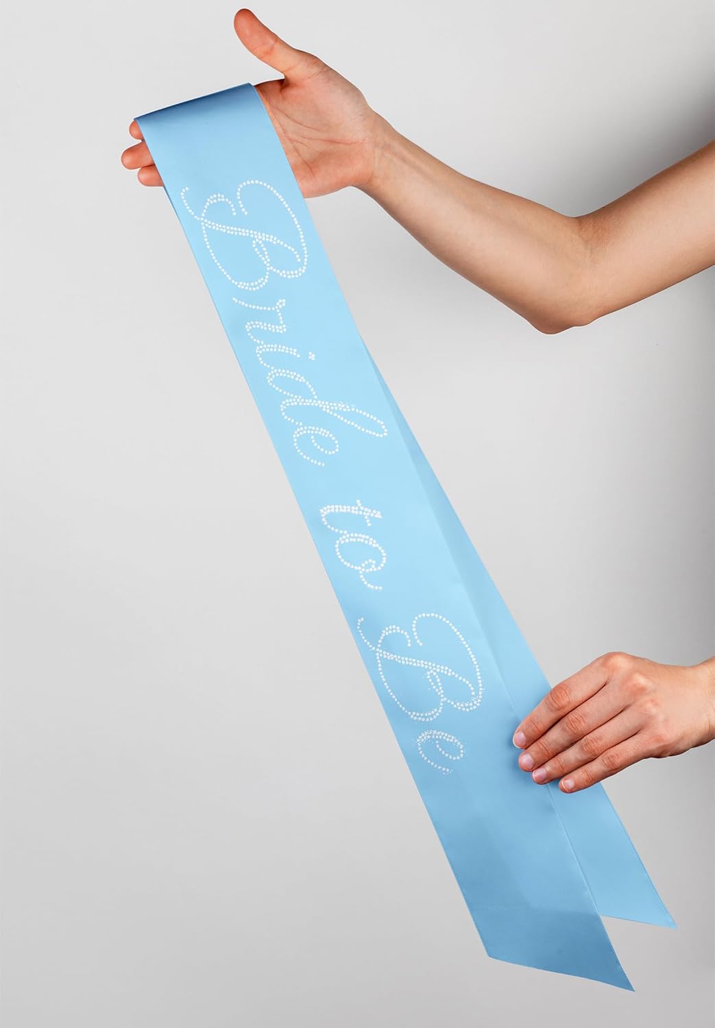 Bride to Be Sash Blue Bachelorette Party Costume Accessories Party Favors Bridal Shower Accessory, Bach Party Decorations, Engagement Party Supplies