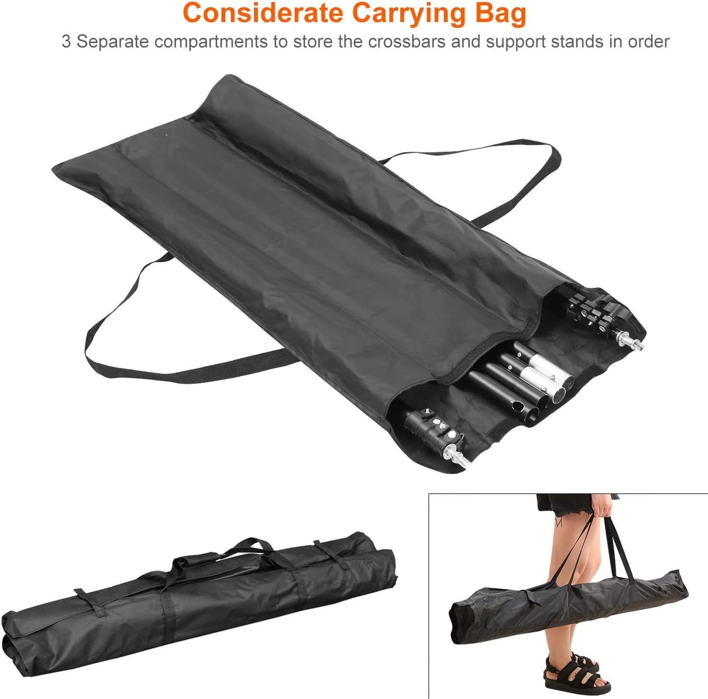 iMounTEK Backdrop Stand Photo Video Studio, 10Ft Wide Adjustable Backdrop Stand, Background Support System Kit with Clamps Carry Bag for Photography/Wedding/Party Decoration