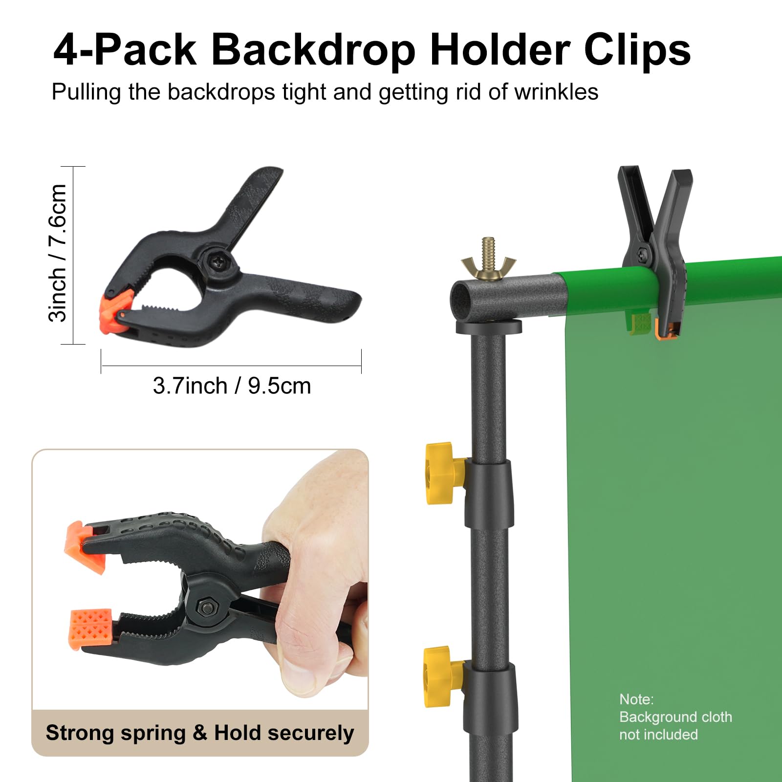 LINCO Lincostore Backdrop Stand Kit 10x6.5ft for Photography 4171