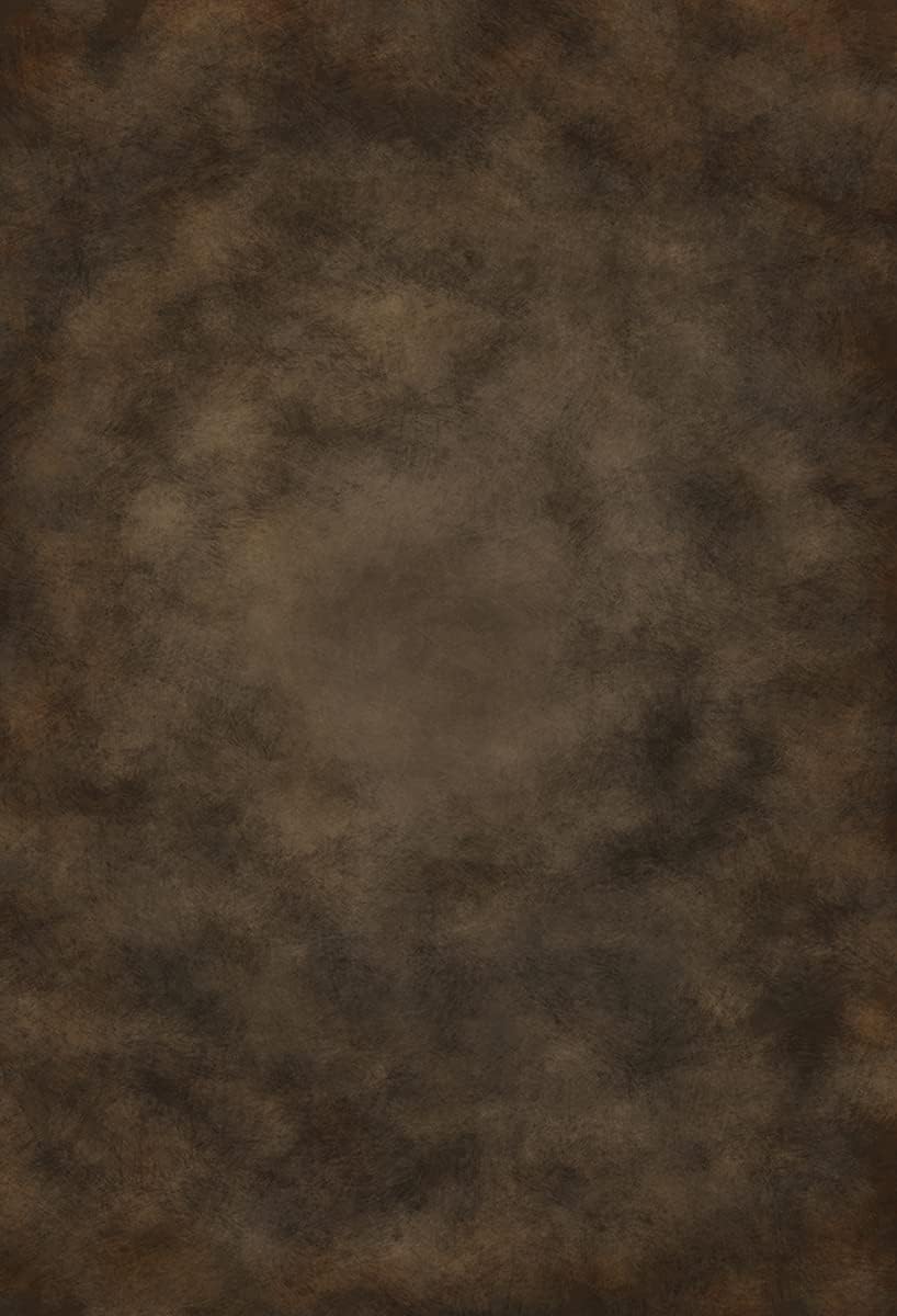 3x5ft Dark Brown Mottled Texture Photography Backdrop for Portrait Photo Studio Prop Abstract Background for Photographyer